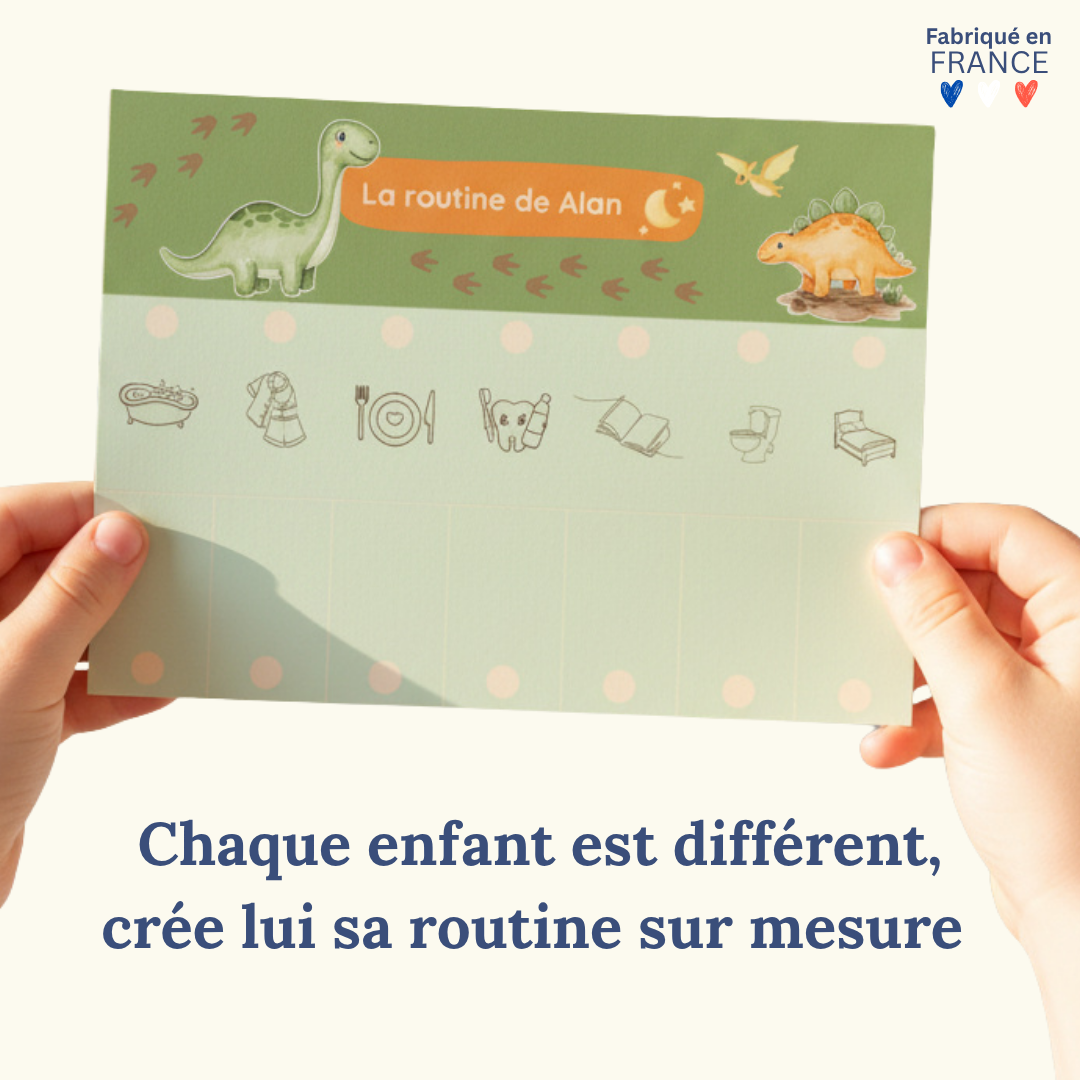 Je personnalise mes routines