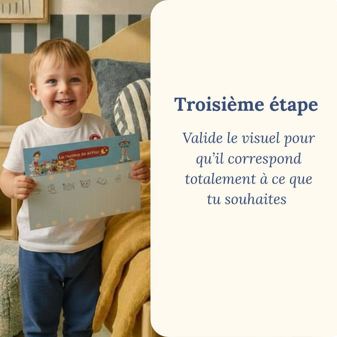 Je personnalise mes routines